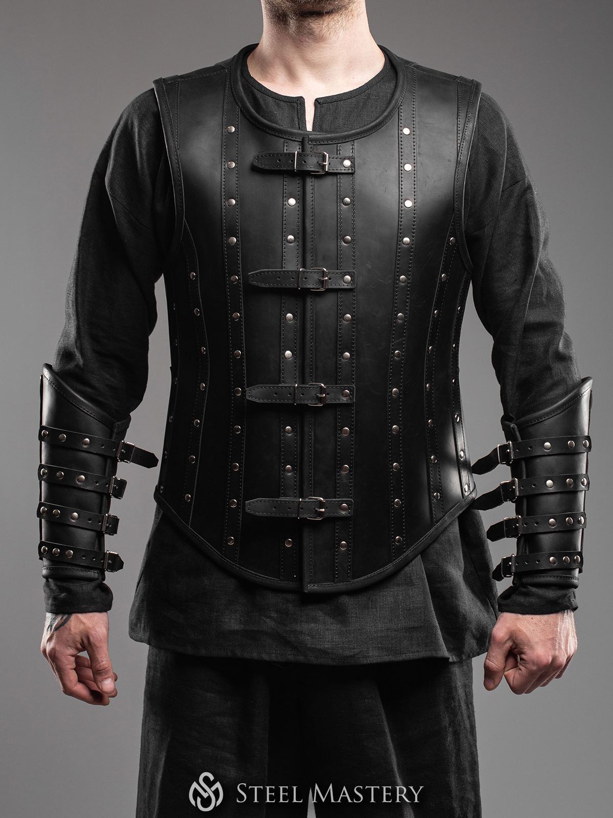 ⭐ Genuine Leather Jacket Type 6 - Medieval Shop at House of Warfare