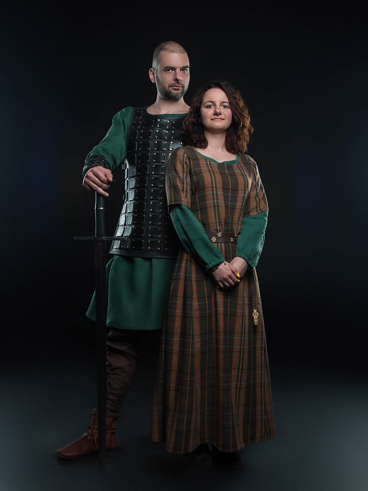Middle ages women's clothing