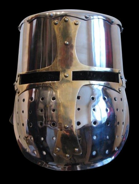Later faceguard Great Helm Helmets