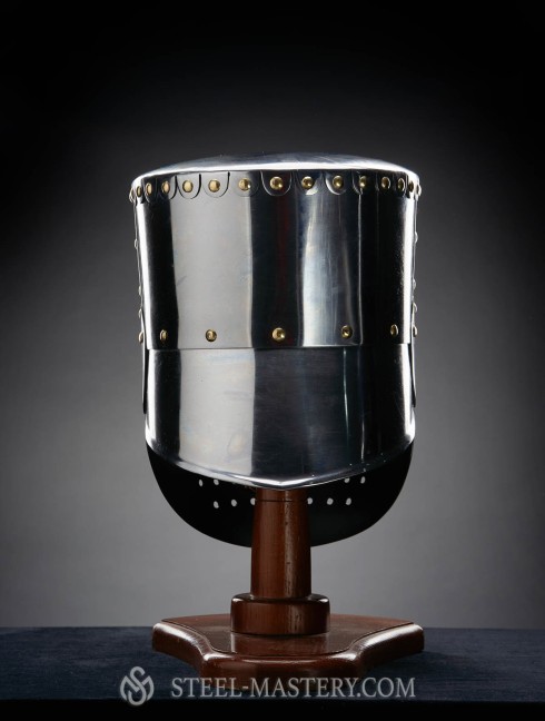 Great Helm first half of the 14th century Helmets