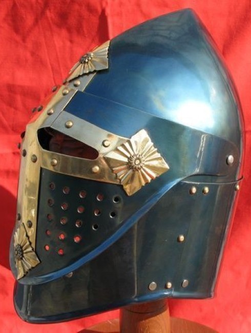 Blued sugarloaf helm Helmets