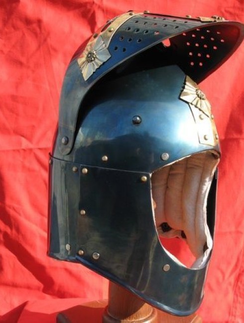 Blued sugarloaf helm Helmets