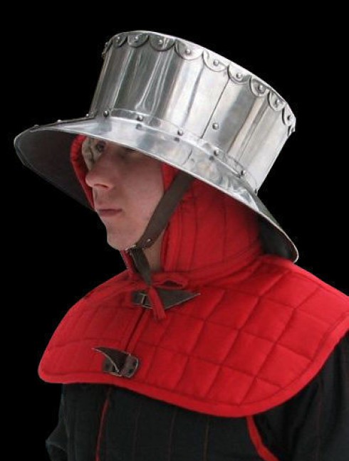 Kettle hat Armadura de placas