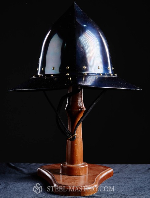  Kettle hat (Kettle helm)  with high top point Plattenrüstungen