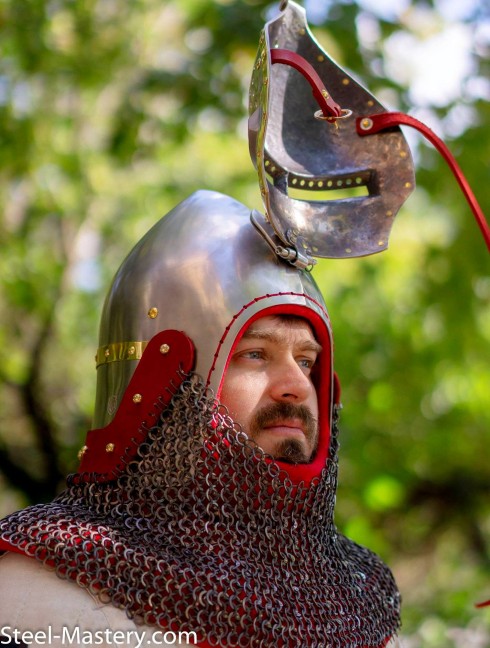 Bascinet with Klappvisor Armure de plaques