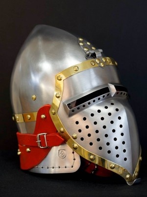 Bascinet with Klappvisor Plattenrüstungen