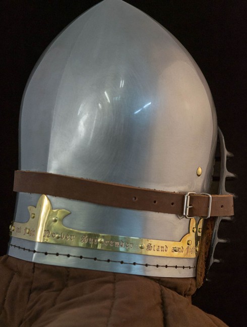 Bascinet with Face Grill Plattenrüstungen