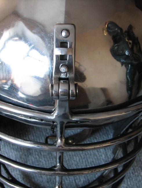 Bascinet with Face Grill Armadura de placas