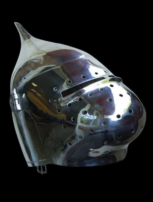 The Italian top pointed bascinet 15ct Plattenrüstungen