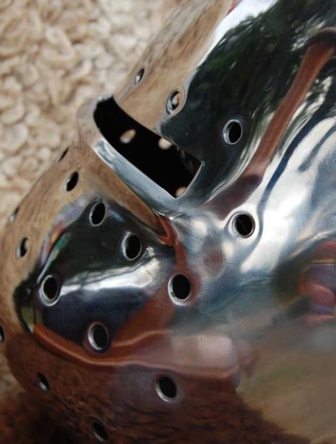 The Italian top pointed bascinet 15ct Plattenrüstungen