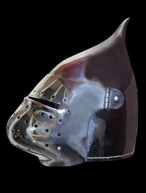 The Italian top pointed bascinet 15ct Plattenrüstungen