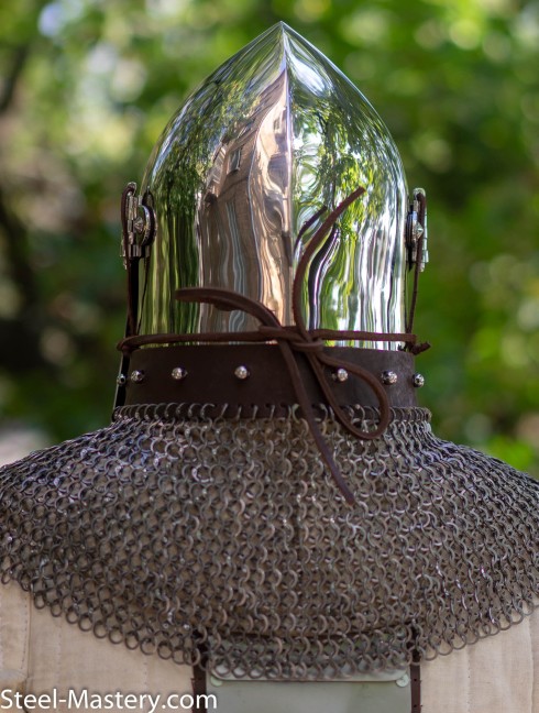 Italian bascinet 1460 Helmets
