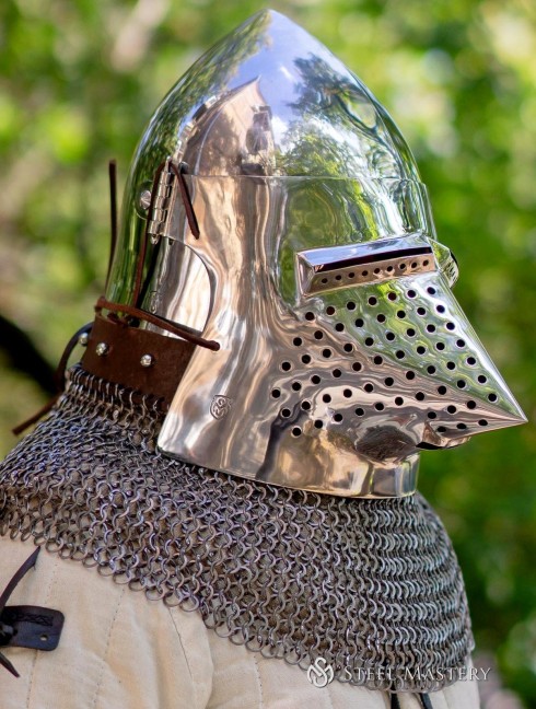 Italian bascinet 1460 Helmets