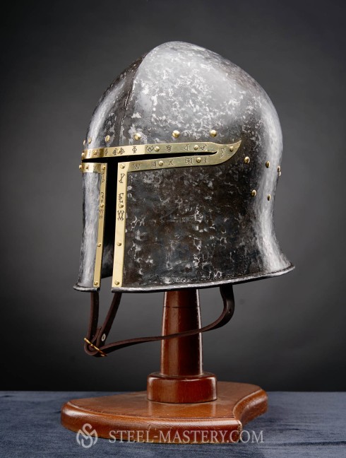 Barbute Helm with narrow T-opening - 1460 year Helmets