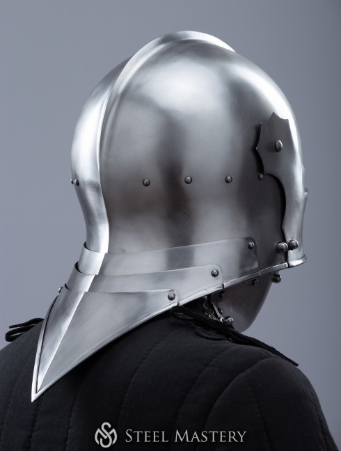 Visored french sallet with bevor - 15th century Plattenrüstungen
