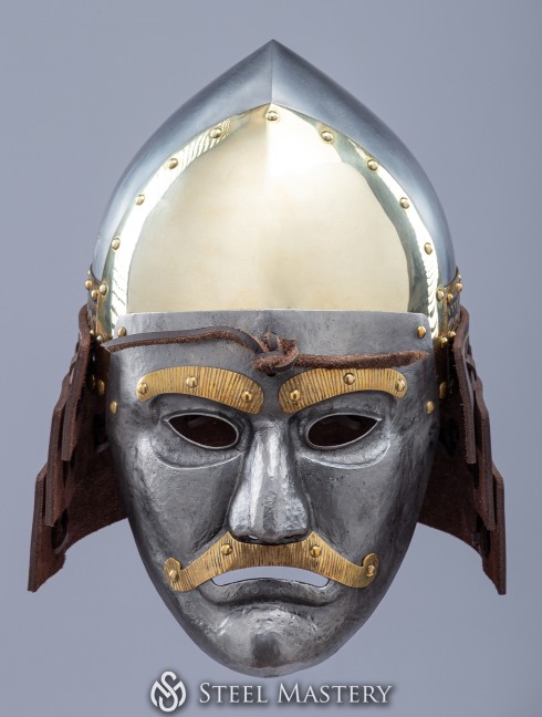 Tatar-Mongolian helmet 12 - 15 centuries Armure de plaques