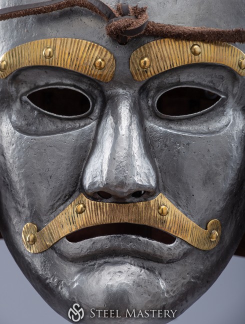 Tatar-Mongolian helmet 12 - 15 centuries Armure de plaques