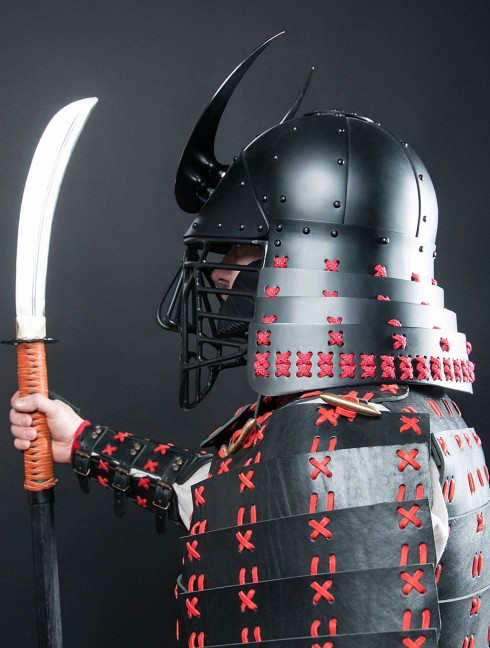 Japanese kabuto with bar grill Helmets