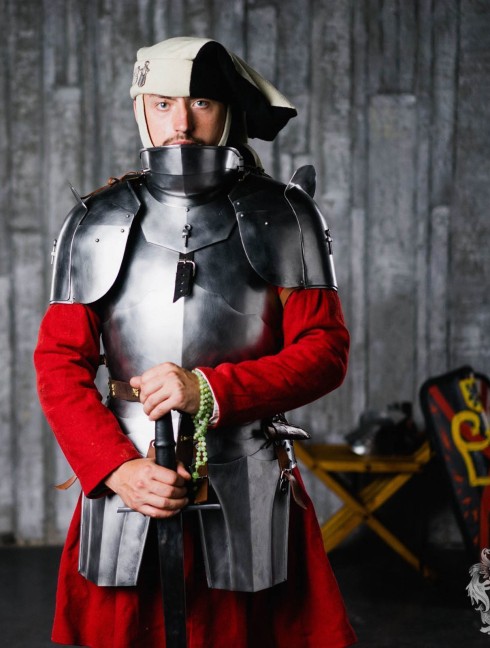 Articulated Gorget (Bevor) Armure de plaques