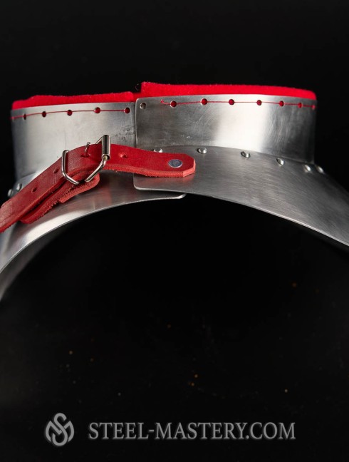 Gorget with front and back neck protection Plattenrüstungen