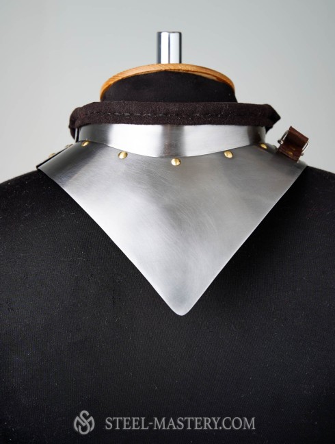 Gorget with front and back neck protection Plattenrüstungen