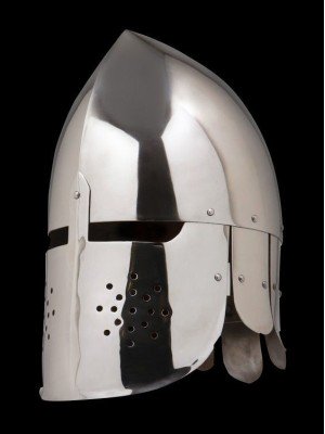"Phrygian cap" helmet with plate neck protection Helmets