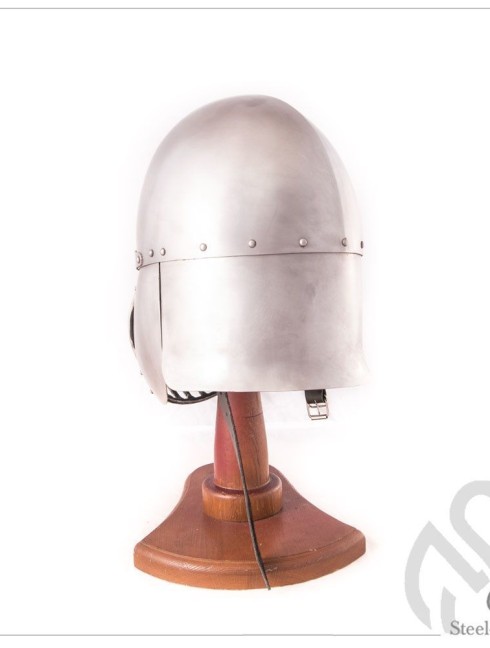 Phrygian helm with bar grid and full neck protection Armure de plaques
