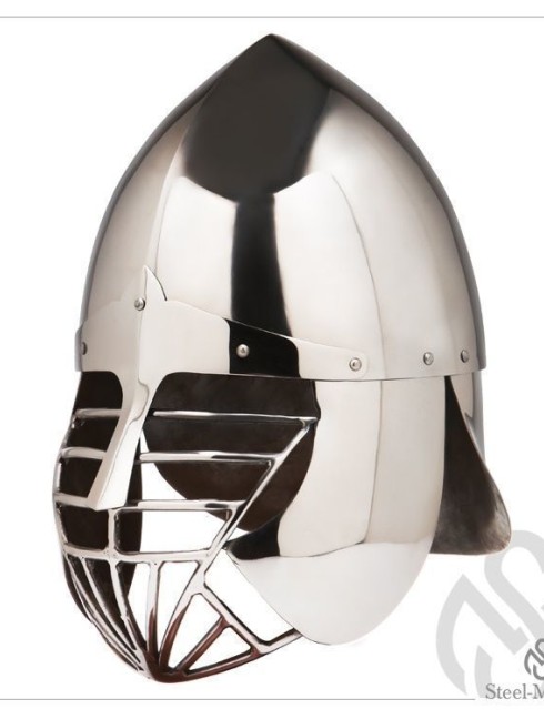 Phrygian helm with bar grid and full neck protection Helmets