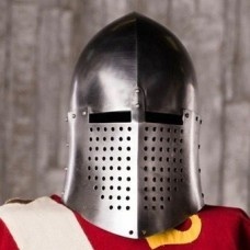 Knightly closed helmet of the 13th century image-1