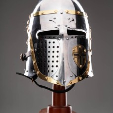 Helmet with lifting visor for SCA image-1