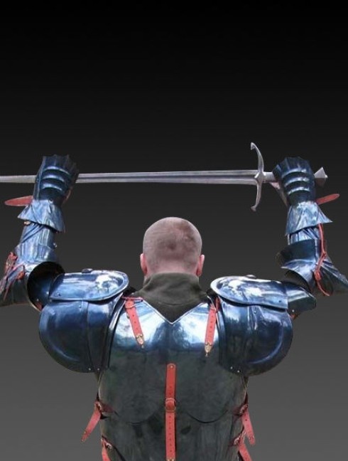 English gothic plate arms of the second half of the 15th century Armure de plaques