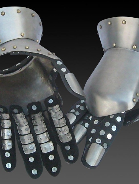 Milan Gloves 1370-1450 Armadura de placas