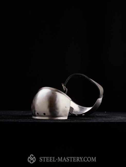 Steel elbow caps Armure de plaques