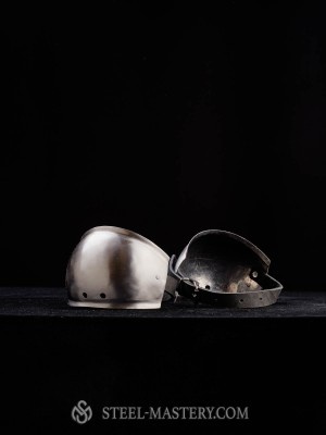 Steel elbow caps Plattenrüstungen