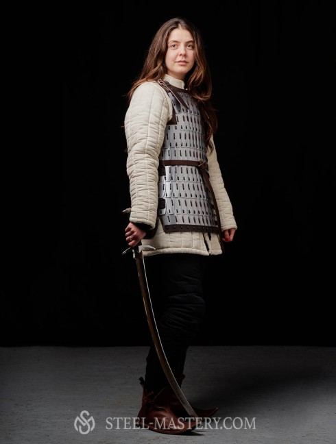 Plates armour Lamellar body protection