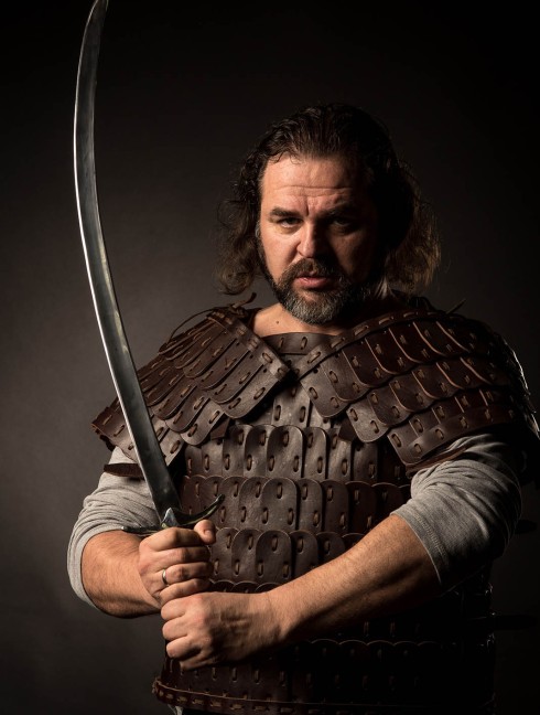 Leather lamellar armor Armure de plaques