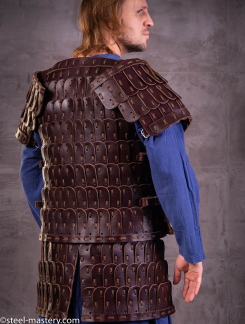 Leather lamellar armor Armadura de placas