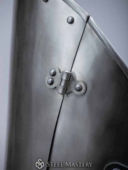 Plate legs late 14th - early 15th century Metal leg protection