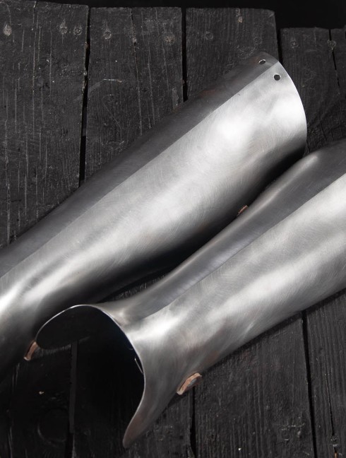 14th - 16th Style Half greaves Plattenrüstungen