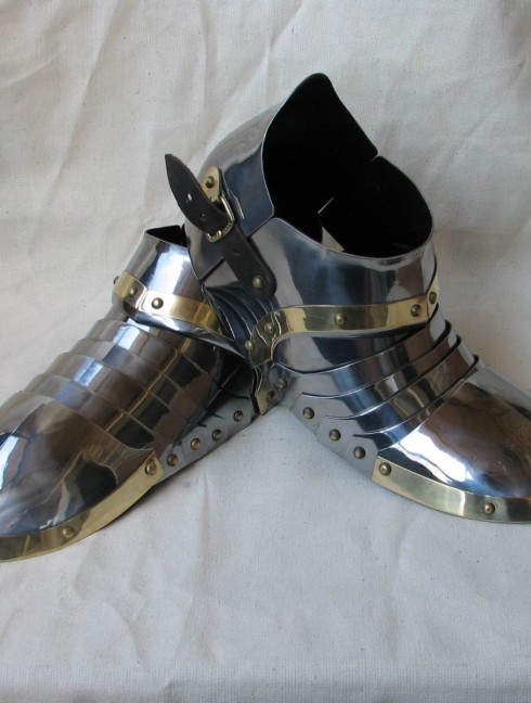 Sabatons 1350-1450 years Armure de plaques