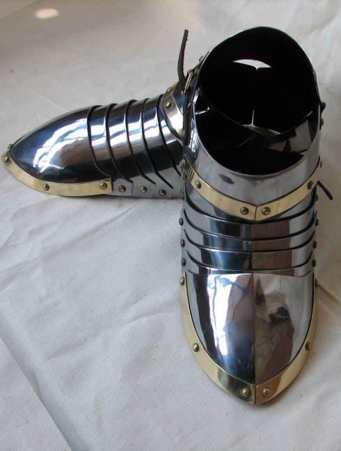 Sabatons 1350-1450 years Metal leg protection