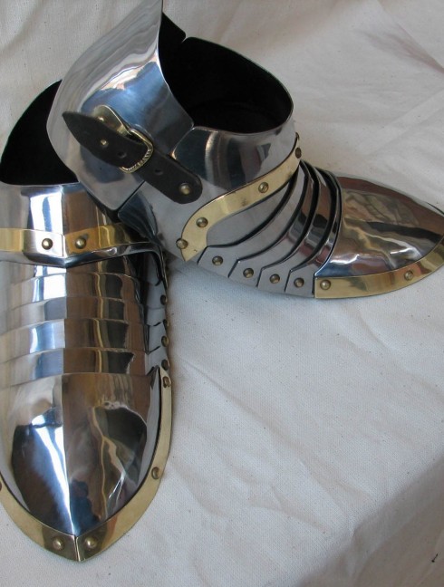 Sabatons 1350-1450 years Metal leg protection
