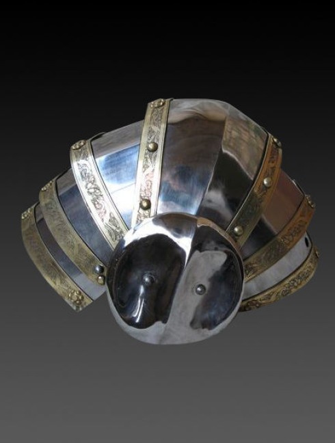 Complex knee protection Armure de plaques