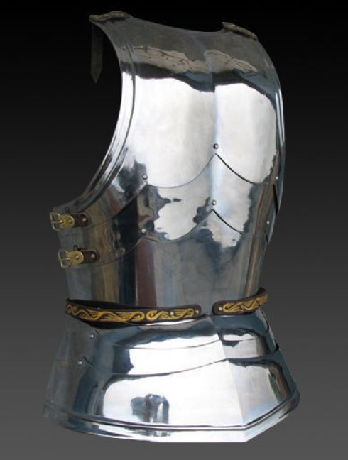 Cuirass with skirt, the mid 15th century Armadura de placas