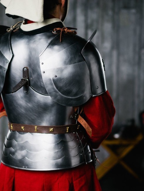 English gothic cuirass - 1483 year Armure de plaques