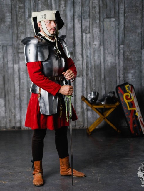 English gothic cuirass - 1483 year Armure de plaques