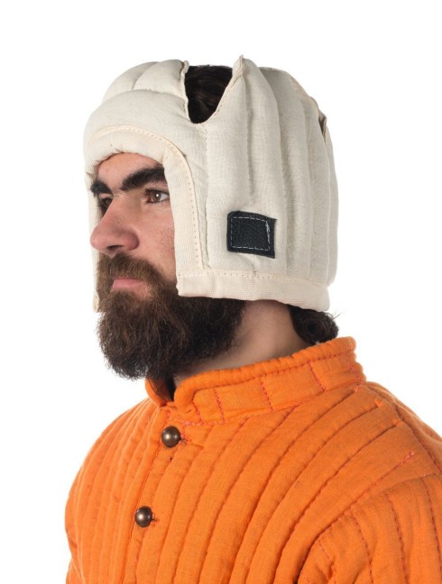Liner for bascinet and barbute Forros acolchados y gorros