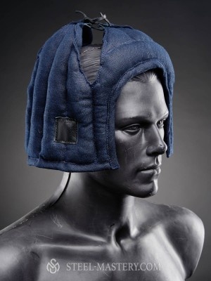 Liner for bascinet and barbute Forros acolchados y gorros
