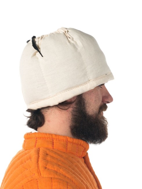 Liner for sallets, norman and conical types helmet Padded liners and caps
