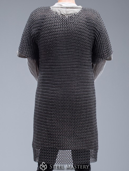 Plain mail with short sleeves Lórigas de malla